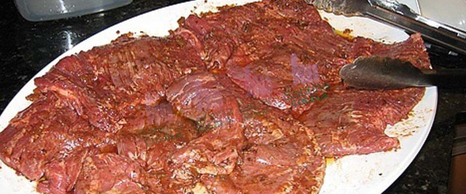 Carne marinada à renana