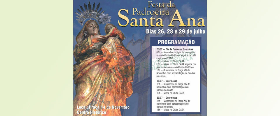 Festa da Padroeira Santa Ana 2017