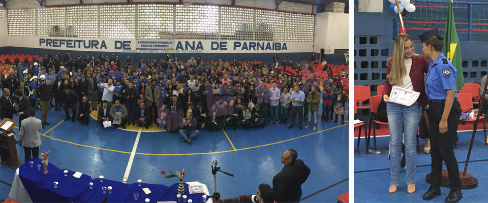 Formatura da 3ª turma da Guarda Mirim