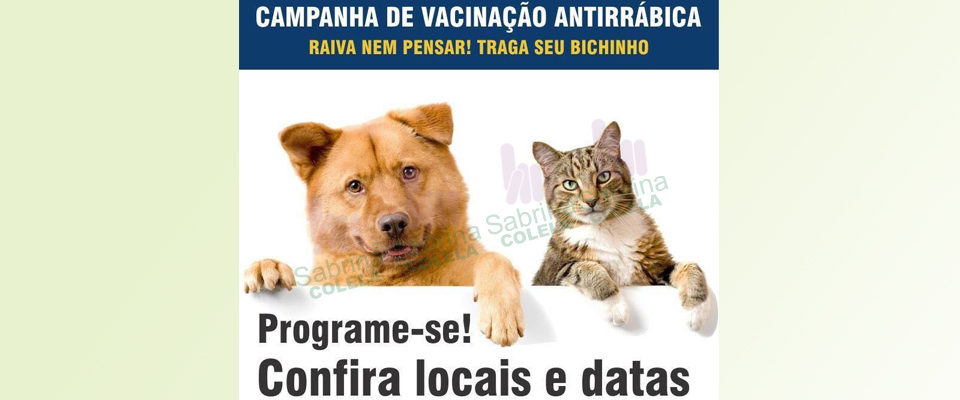 Campanha de Vacinação Antirrábica 2017